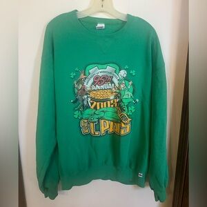 Vintage St Patricks Day 95th Celebration Rolla Missouri 2003 Sweatshirt XL